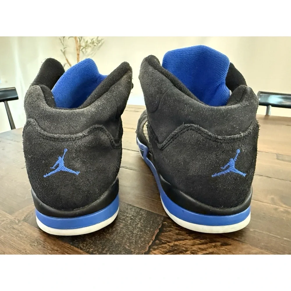 Size 3Y/4.5W - Air Jordan 5 Retro Mid Racer Blue (PS) Kids Boys Shoes 440889-004